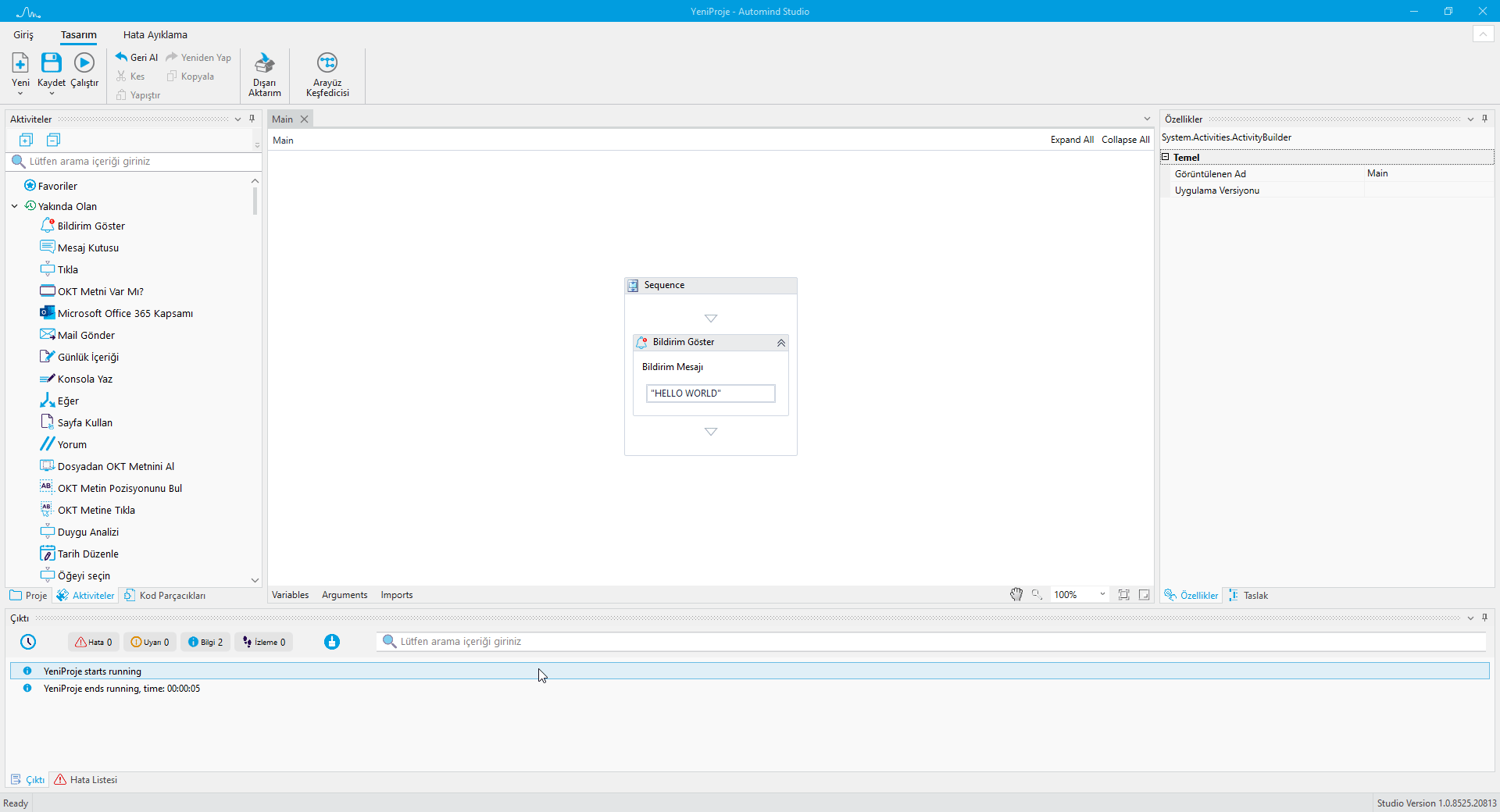 Süreç Çalıştırma