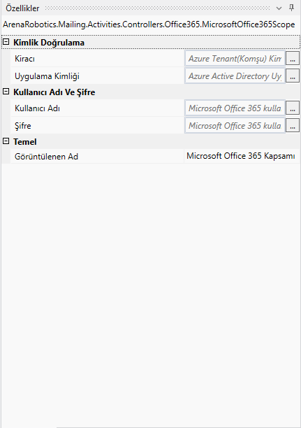 Örnek Aktivite Özelliği